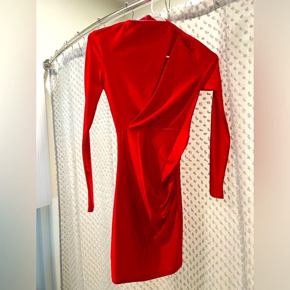 Sexy red dress